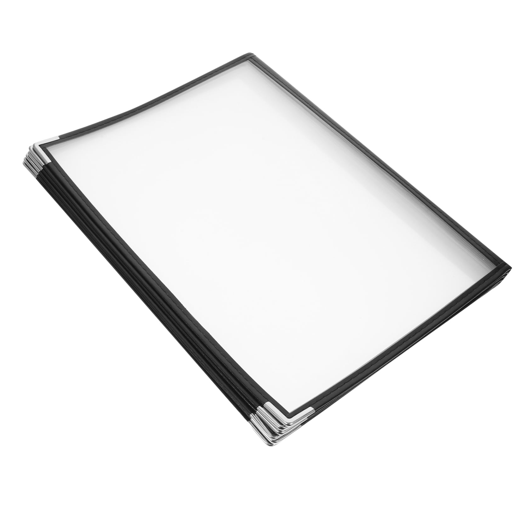 HOMOCONO Versatile Restaurant Menu Holder Hotel Menu Cover Book Multiple Pages for Drinks Cafe and Bars