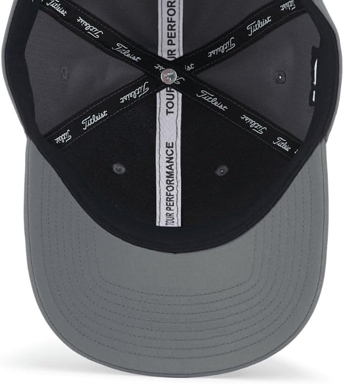 Titleist Golf Previous Season Tour Performance Hat Charcoal/White