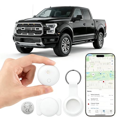 GPS Tracker for Vehicles,Tracking Devices for Cars Hidden,Car Tracker Work with Find My (iOS Only)
