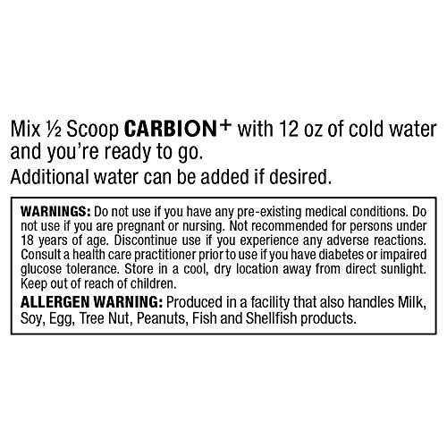 Image of ALLMAX CARBION+, 725 g - High-Performance Training Fuel - Boosts Hydration, Performance & Recovery - with 25 g Carbs & Zero Sugar - 25 Servings