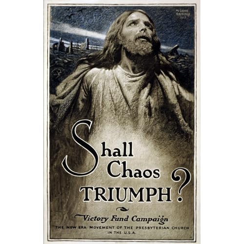 Impression toile Shall Chaos Triumph pour chambre et bureau