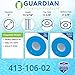 Guardian Filtration Products Spa Filter Cartridge 413-106-02 Two-Pack Replacement for Pleatco PRB25-IN, Unicel C-4326, C4326, and Filbur FC-2375 | Easy to Clean
