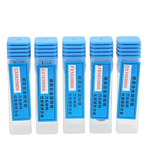 Set de 5 fresas de carburo de tungsteno miniatura 4