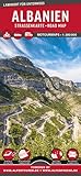 MoTourMaps Albanien Nord Auto- und Motorradkarte 1:280.000: reißfest • wasserfest • beschreibbar (MOTOURMAPS: Laminierte Auto- und Motorrad-Straßenkarten für unterwegs) - Herausgeber: MoTourMedia Cartographer: ExpressMap 