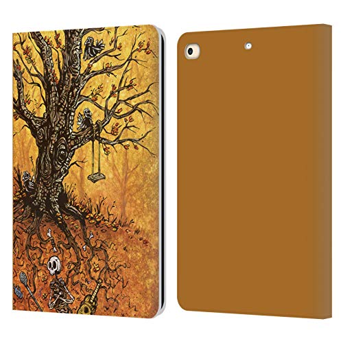 Housse cuir iPad 9.7 David Lozeau protection haut de gamme Arbre de la Vie