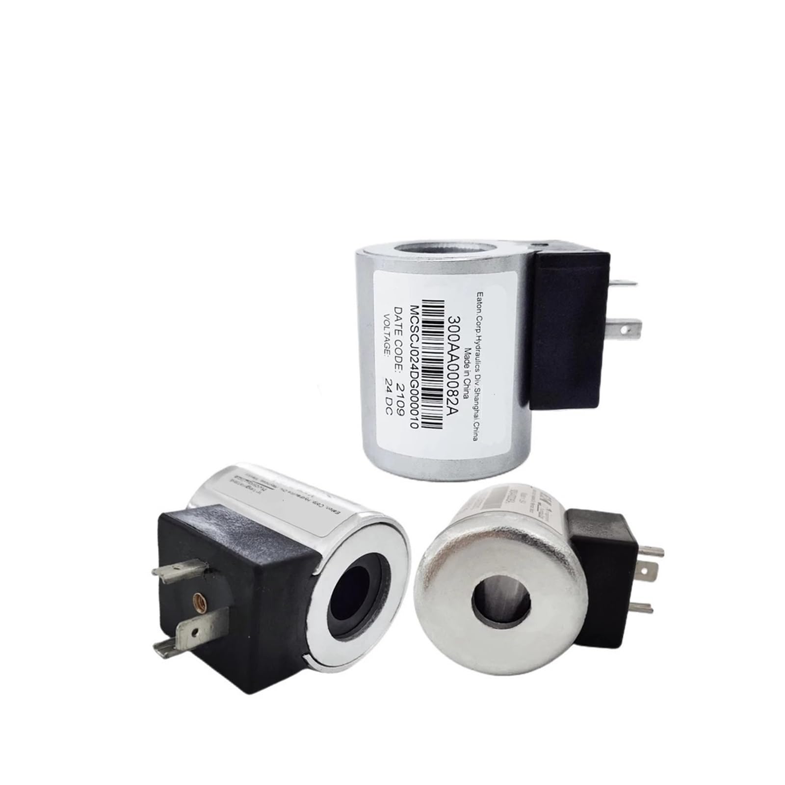 PXQCHAVLN 1pcs Hydraulic Valve Coil Pump Air Cooled Rotary Solenoid Coil 300AA00002A 300AA00016A 300AA00085A 300AA00096A(300AA00086A)