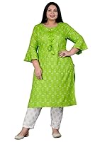 LABULY Designer Rayon Printed Women Kurta Pant Set || Women Rayon Kurta Set for Plus Size Women & Girls