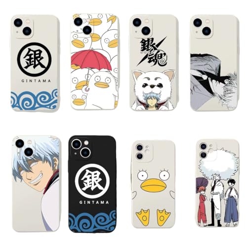 Amazon.co.jp: [モモ] 銀魂 スマホケース iphone 15 ケース 坂田銀時