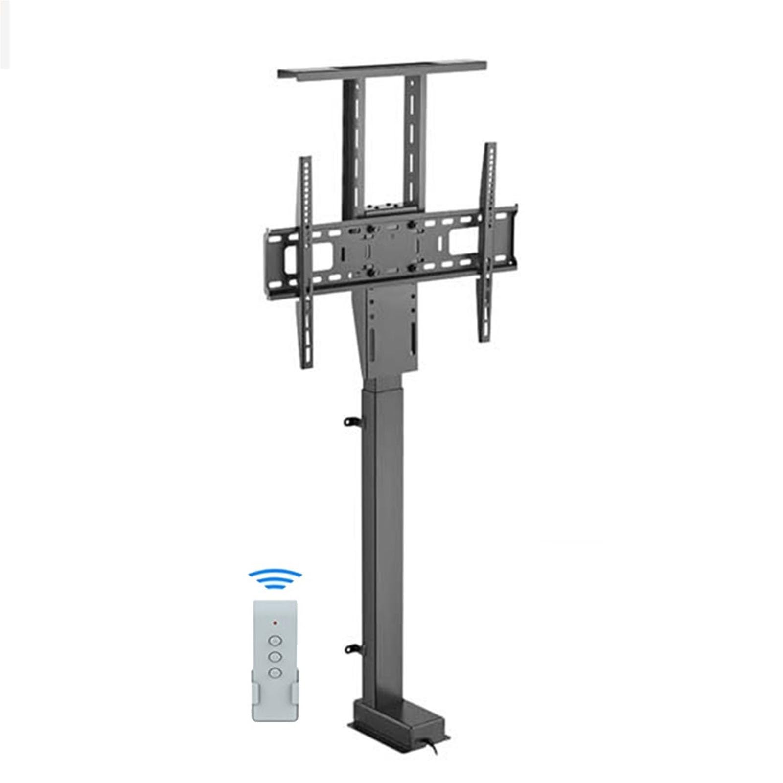 OLSKFUH Adjustable Tv Mount Bracket - For 42-70 Inch Electric Tv Lift Stand - Telescopic Electric Tv Lift - Can Be Hidden In A Cabinet Motorized Tv Mount Up To 60Kg Travel Less T,