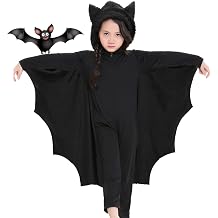 Seawhisper Vampir Kost m Kinder Fasching Kost m Jungen Fledermaus Halloween Kost m mit Fledermaus Umhang 110 116 122 128 134 140 146 152