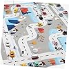 JUMPLAWN Alfombra de Juego Infantil para Gatear Alfombra de Suelo de Tráfico Material Seguro Diseño Portátil para Bebés y Niños Juguete Educativo 1 #3