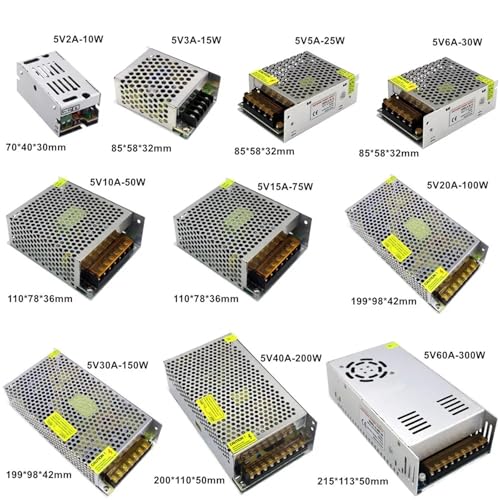 Alimentation électrique SMPS 5V transformateur AC DC 220V 12A - 2
