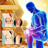 Turmeric & Ginger Pain Relief Cream, Joint & Bone Cre-am For Arthri-tis Pain Relief,Ginger Strong Creams For Arthriti-s, Neck, Wrist And Knee Massage Cream for Joint Relief (1PC) - Image 6