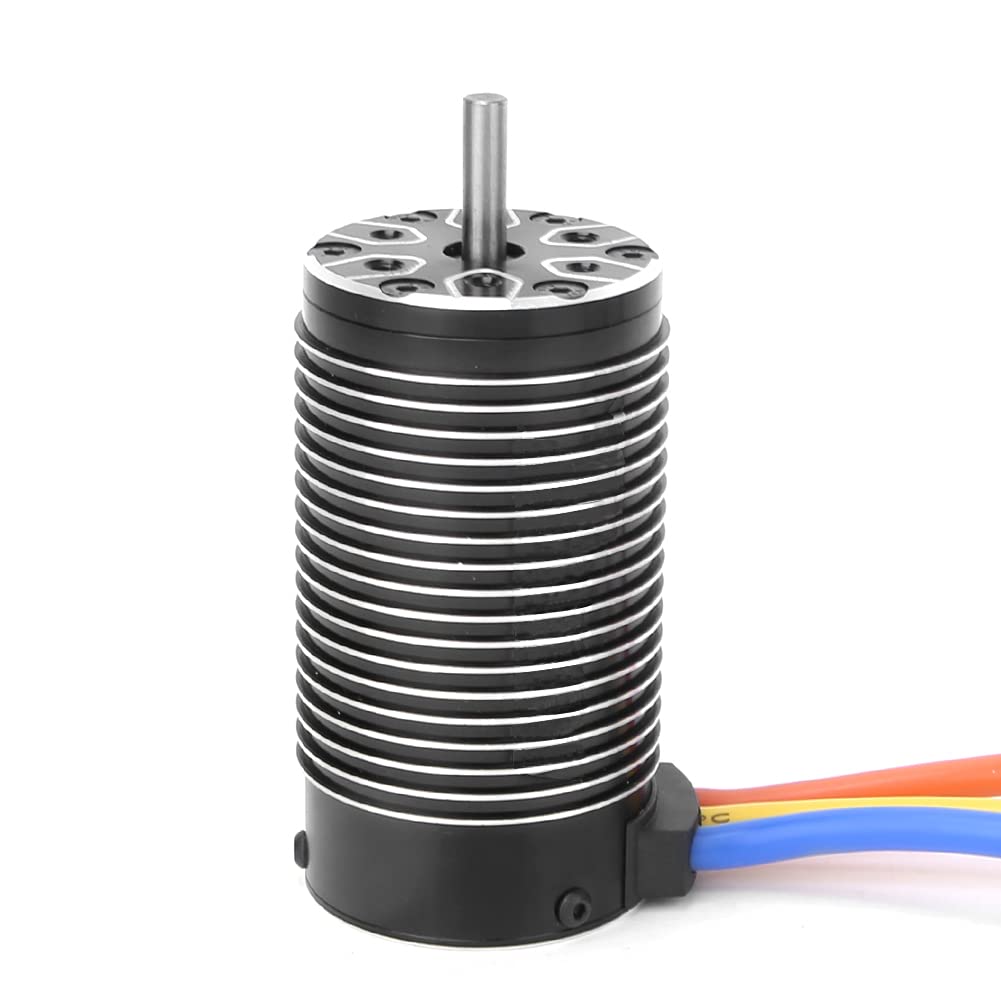 Tbest 4076 Bezszczotkowy Silnik 2250KV 2800W Szybki Silnik RC do Samochodów 1/8 1/10 RC z Aluminiowym CNC ABRC5 łożysko Zdejmowany Wirnik
