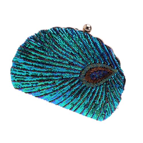 Pochette de banquet chic Healvian sac de soirée perles pour mariage