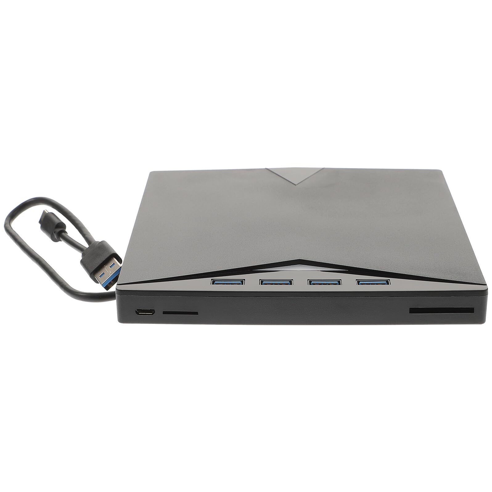 USB External DVD Drive Portable CD ROM Burner DVD Rewriter Optical Disk Player with Memory Card Slot for Laptop Desktop Compatible Systems-image-39