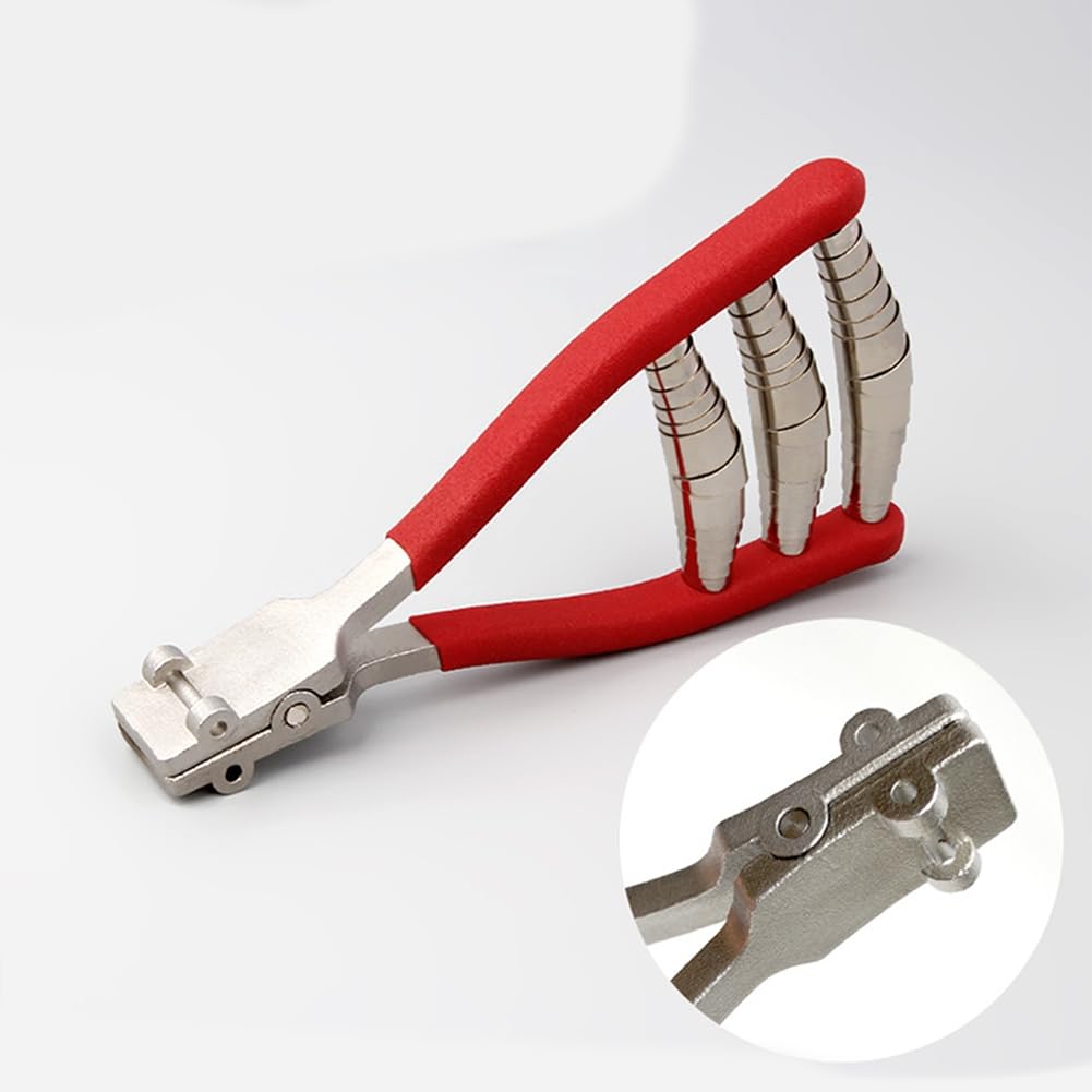 Clip di filettatura per racchetta da tennis e badminton, manico antiscivolo, molla ad alta pressione, rosso