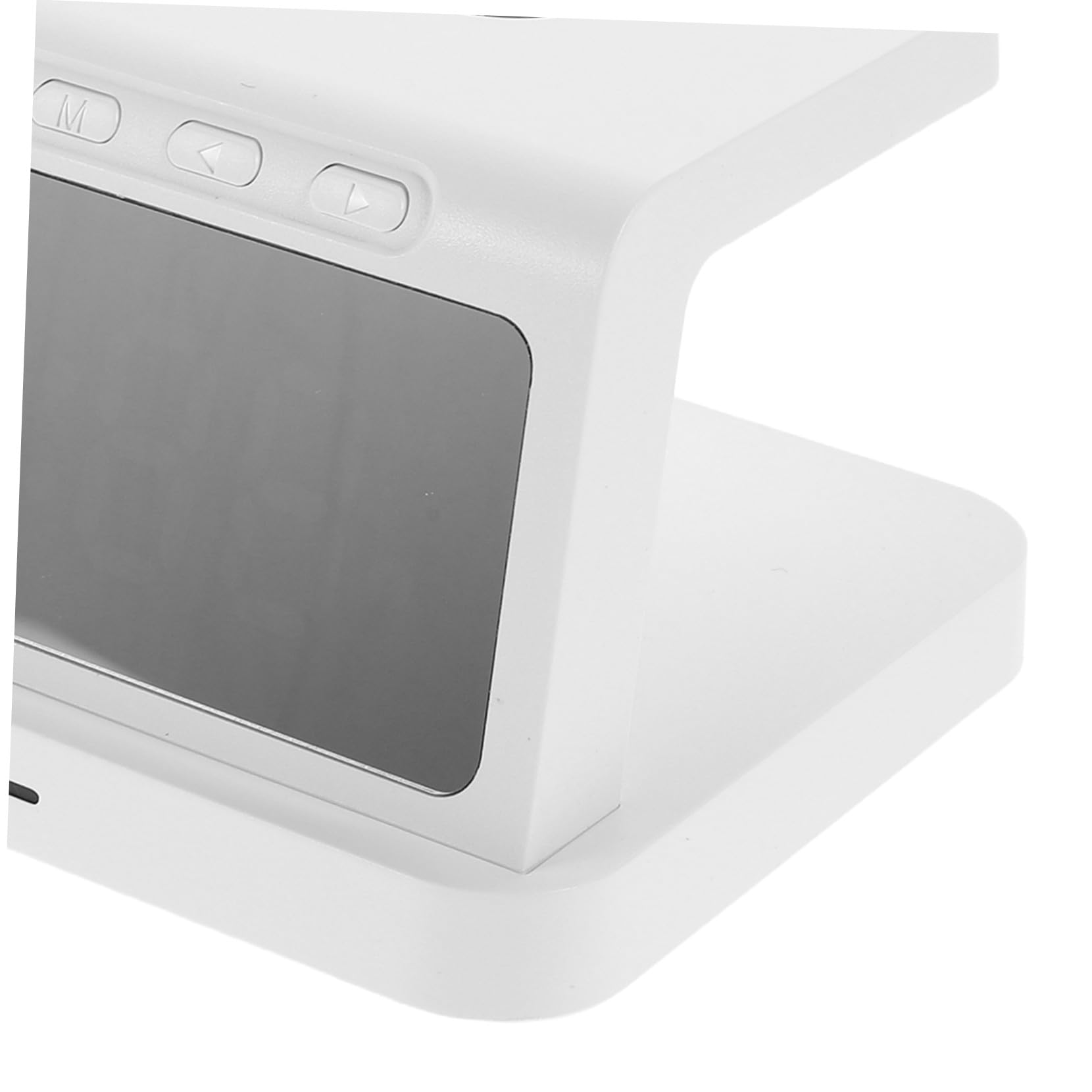 HOMSFOU 15w Caricatore Wireless con Orologio Stazione di Ricarica Dock Portatile per Ricarica Rapida da Compatibile con Vari Dispositivi Design Elegante per Comodino o Ufficio