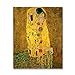 Produktbild Agolong Kuss _ Gustav Klimt DIY Malen Nach Zahlen Dekoration Für Wohnzimmer DIY Digitale Leinwand Öl Wandkunst Bild Für Zuhause Wal Ohne Frame 40x50cm
