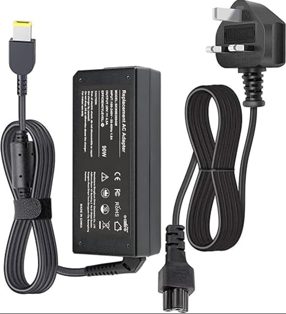 Replacement 20V 4.5A 90W USB-Type AC Adapter Charger for Lenovo Thinkpad T440, T440S, T460, T460S, T470, T470S, E470, X240, X250, X260, X270, T560, T550, E560, E540, L560, L540, E450 Series