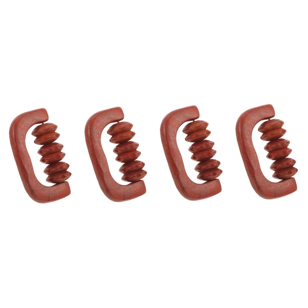 PartyKindom 4stücke Holz-massage-roller Für Körper Handheld Manuell Aus Hochwertigem Holz Für Muskelentspannung Yoga Reisen Gym Fördert Die Durchblutung Schmerzen Leicht Und Tragbar