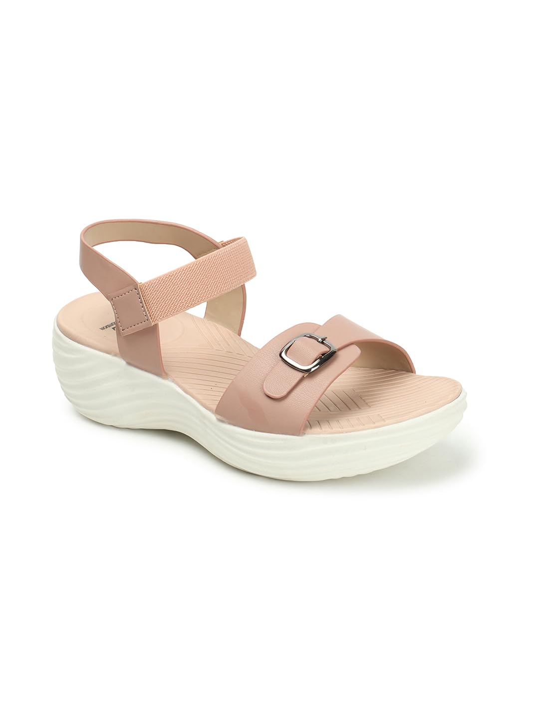Carlton London Women Sandal,Peach, UK-5 (B0D3Y2M5D1) Amazon Price History, Amazon Price Tracker