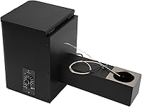 InnaMall Pellet Smoker Hopper Kit: Auto Temp Control 180-450°F, 250W Electric Wood Pellet Grill Part w/ Dual Probes & Large Hopper