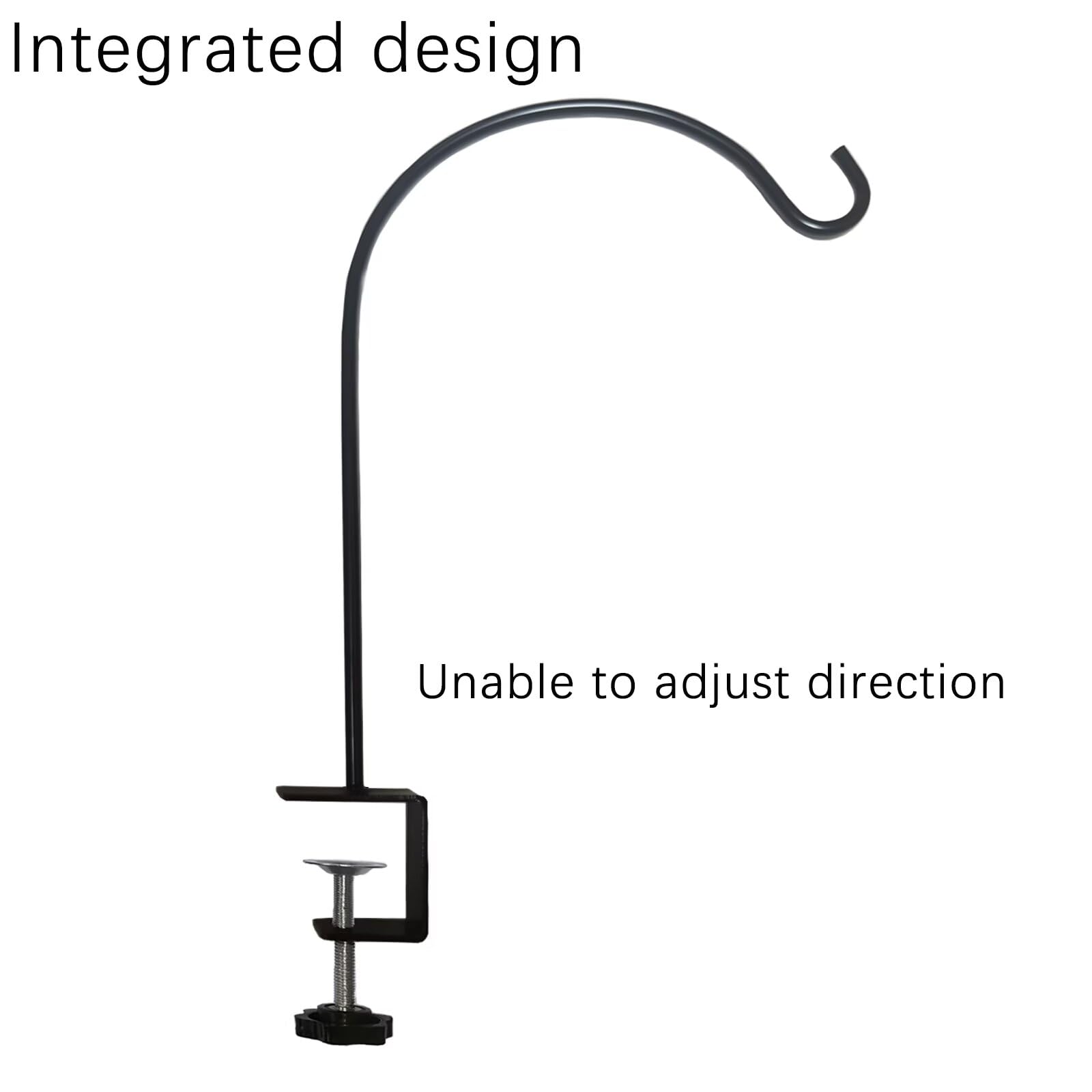 Terrassenhaken Für Geländer - 81cm Verstellbarer Blumenkasten Halter