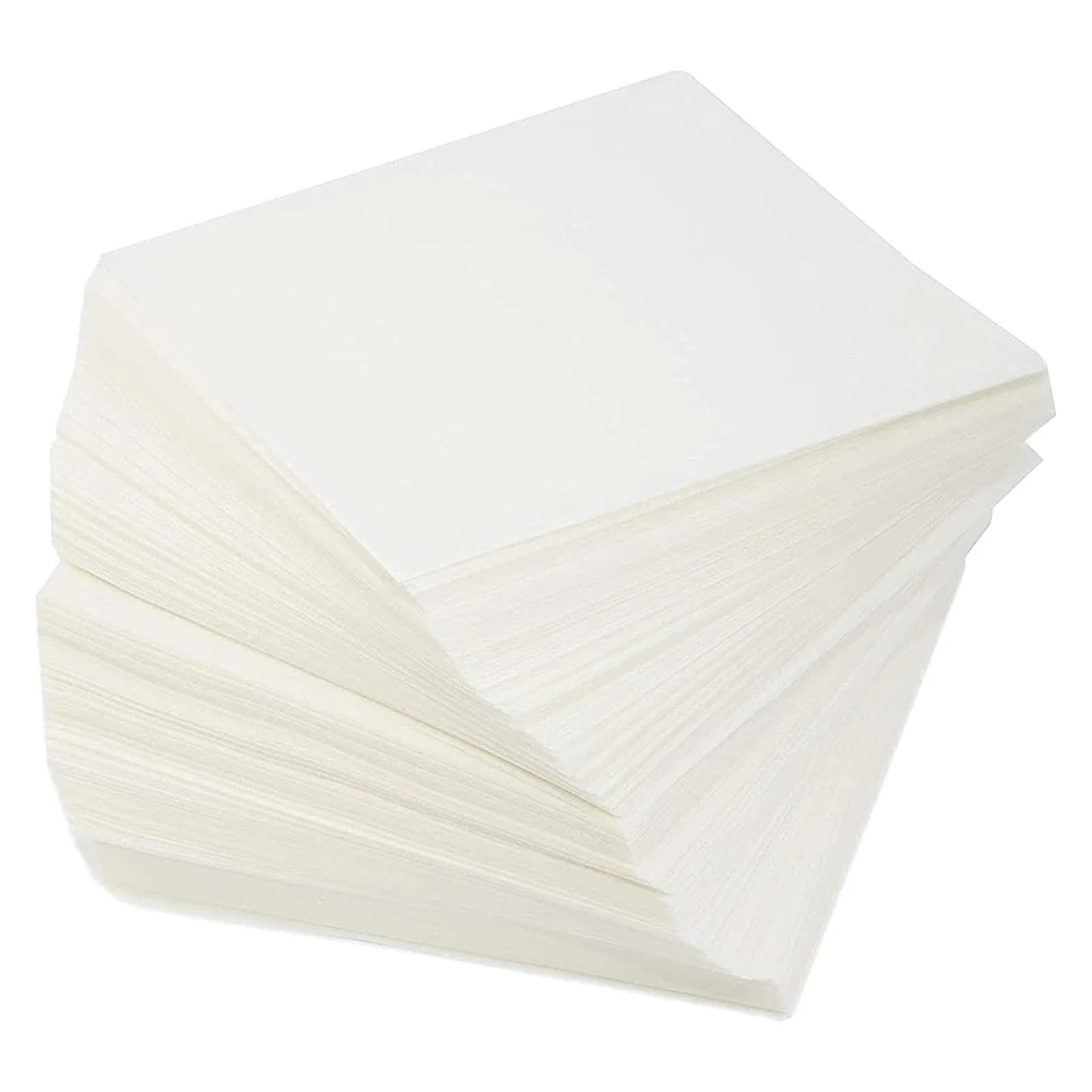 500 Uds. De papel for hornear pergamino, hojas cuadradas antiadherentes de 4x4 pulgadas