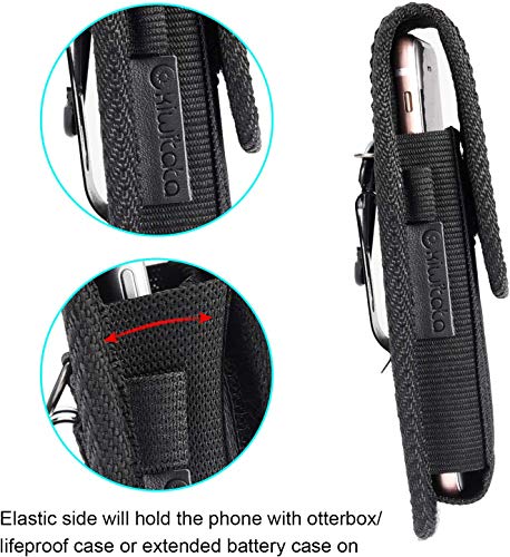 Cell Phone Belt Clip Case For Iphone Xr 12 Pro, Kiwitatá Vertical Rugged Nylon Phone Belt Pouch Clip Case For Iphone 12 Xs Max Iphone 8 Plus Google Pixel 5 #TOP4