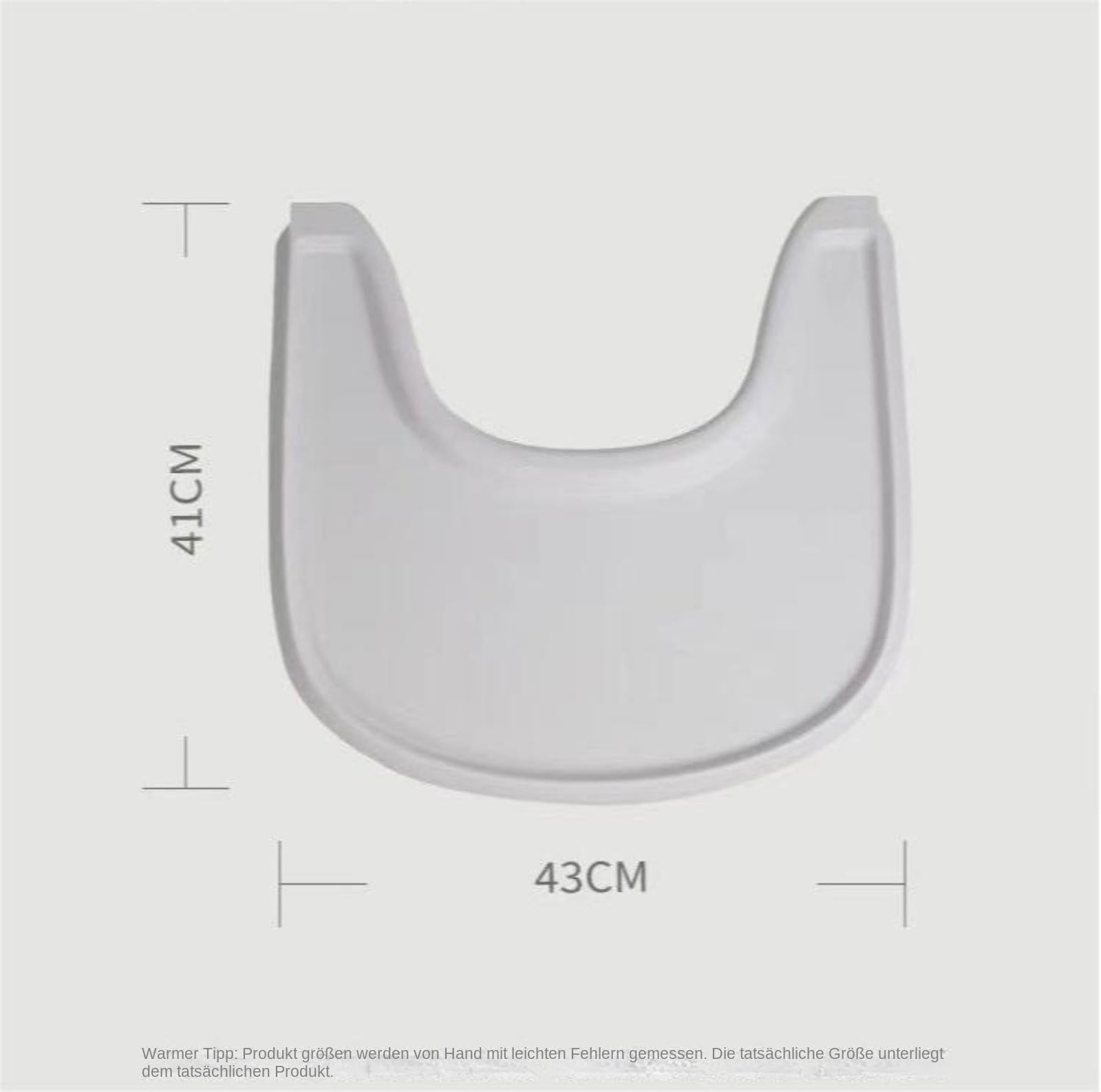 Hxeternal Tafelblad Voor Hoge Stoel, Geschikt Stokke Tripp Trapp Stoel Met Glad Oppervlak En Sterke Zuigkracht Gemaakt Van Voedselveilige Kunststof Bpa Bps Bpf Lood Ftalaatvrij Grijs 2871658219