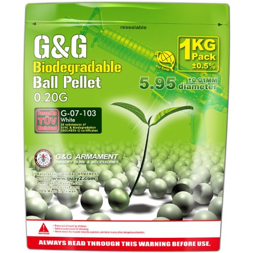 G&G BB's Bio .20g 1kg-White