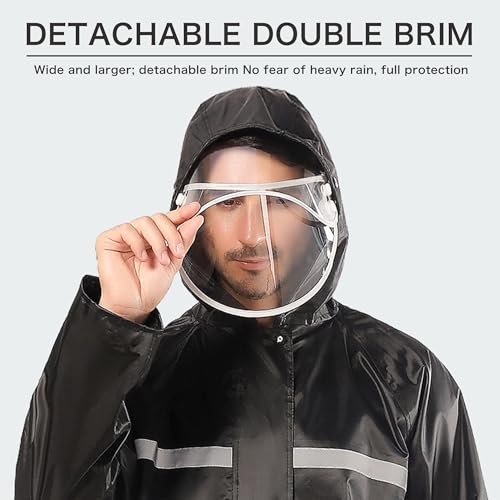 Traje impermeable reflectante para ciclismo hombre miniatura 4