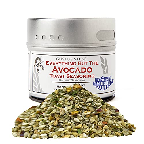 Everything But The Avocado Toast Seasoning | Authentic Gourmet Spice Mix & Artisanal Seasoning | All Natural, Non GMO | Small Batch, Hand Crafted | Made in USA | Ultra Premium, Sustainably Sourced |