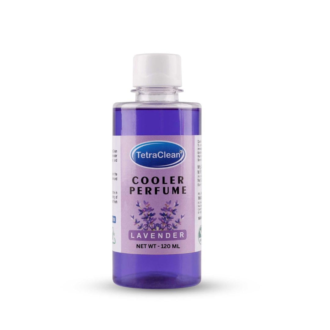 Tetraclean Cooler Perfume | Removes Bad Odor I Long-Lasting Room & Cooler Perfume I Natural Essential Oil-Based Air Freshener I Lavender fragrance I Attar | 120ml-image-4