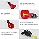 5 Stücke Automatische Kunststoff Chicken Drinker Cups Geflügel Waterer Water Drinking Dispenser Cups Schüsseln Wassertrinker Werkzeug für Vogel Wachtel Taube Huhn Henne(20mm Tube)