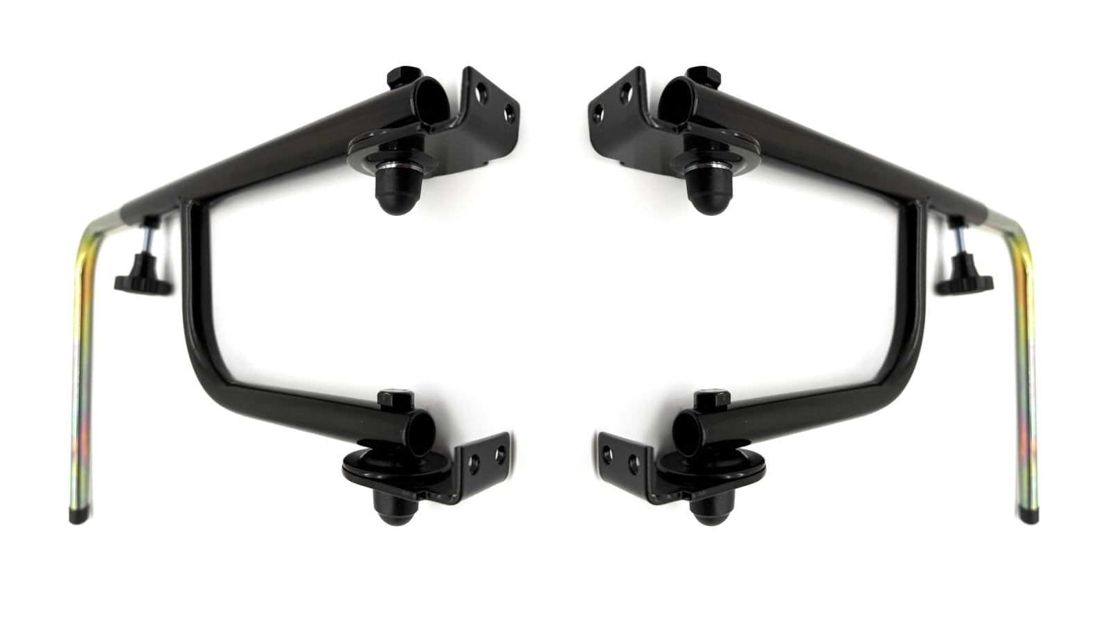 Juego de 2 espejos retrovisores para tractor (255 x 150 mm, diámetro de 14-23 mm, con brazo de espejo)