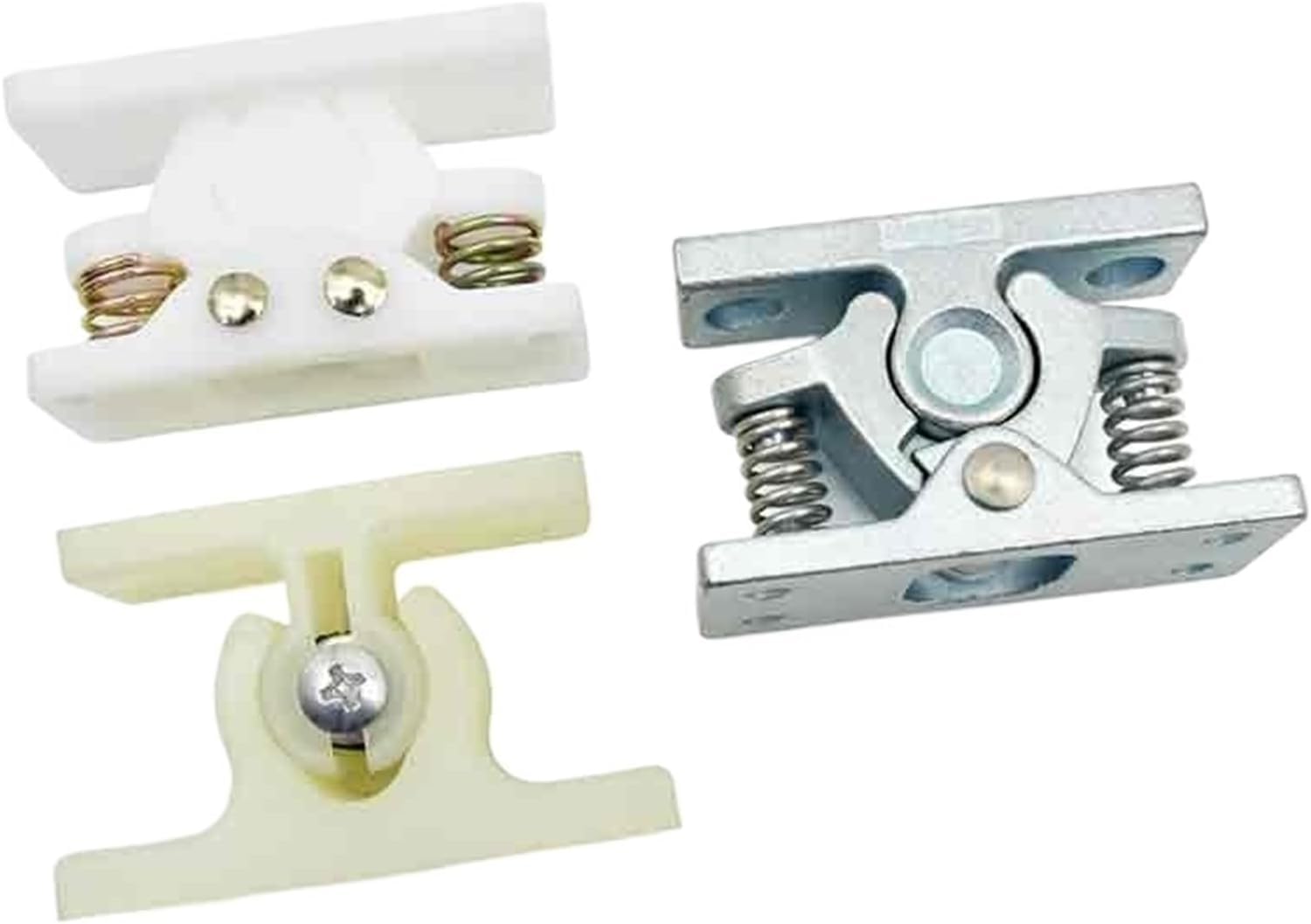 Spring Ball Catch Latch, Metal Cabinet Door Buckle Lock, Heavy Duty Door Catch for Cupboard Closet Furniture, 1 Piece(Metal)