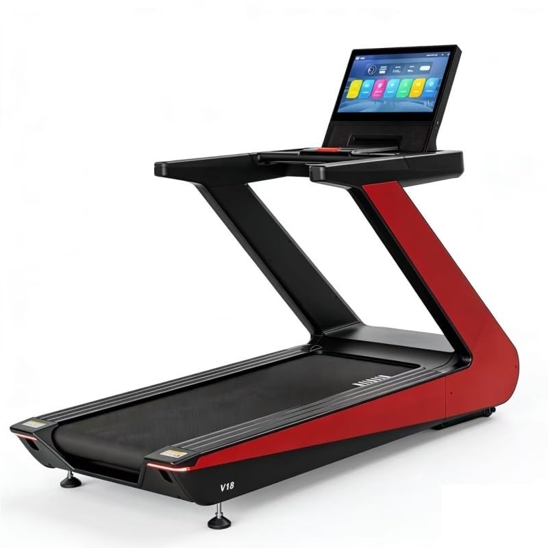 Image of Foldable Treadmill,Touchscreen Mini 24 Inch Fitness Equipment, Suitable for Home, Gym, Business and Office Use