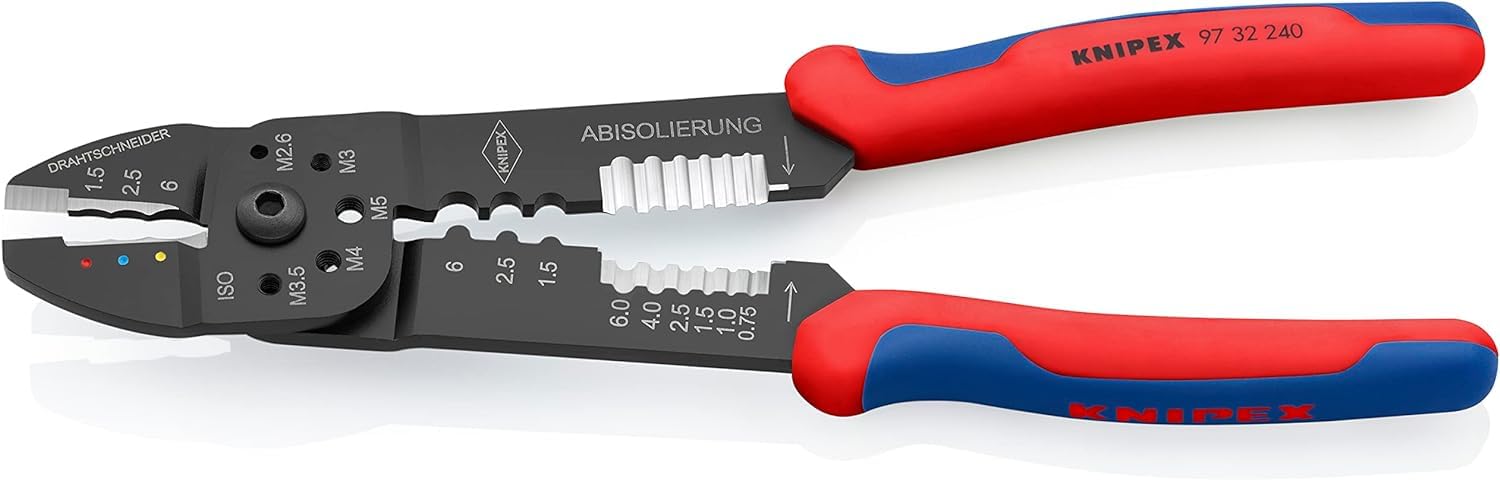 Pinza Meccanica Cromata 200mm Knipex - Manici Bicomponente Per Presa Salda - Foto 9