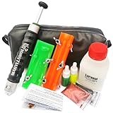 Maryllsmolds Starter Kit Aluminum Injector 1.5 oz / 45 ml for Soft Plastic Plastisol Fishing Bait Baits Mold Molds Form Lure Tackle Making With Locking Nozzle on the end of Injector Gift for Fisherman