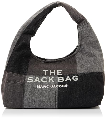 Sac fourre-tout MARC JACOBS THE SACK BLACK DENIM grand volume souple