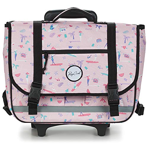 Rip Curl Wh Satchel 2020 Cartera Escolar Chicas Rosa Multicolor: única   Mochila Con