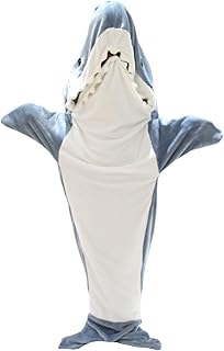 Shark Blanket Hoodie for Adult Wearable Blanket Super...