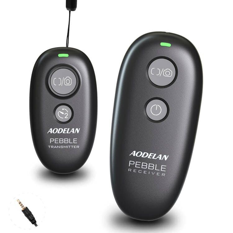 AODELANWireless Camera Shutter Release Remote Control for Panasonic Lumix DMC-G7, S5II,S5IIX,G85, GH4,GH5, GH5M, GH5L,GH5 II,GH6, G9,G9L,G9M,FZ300,FZ1000,FZ2000,Replaces DMW-RSL1