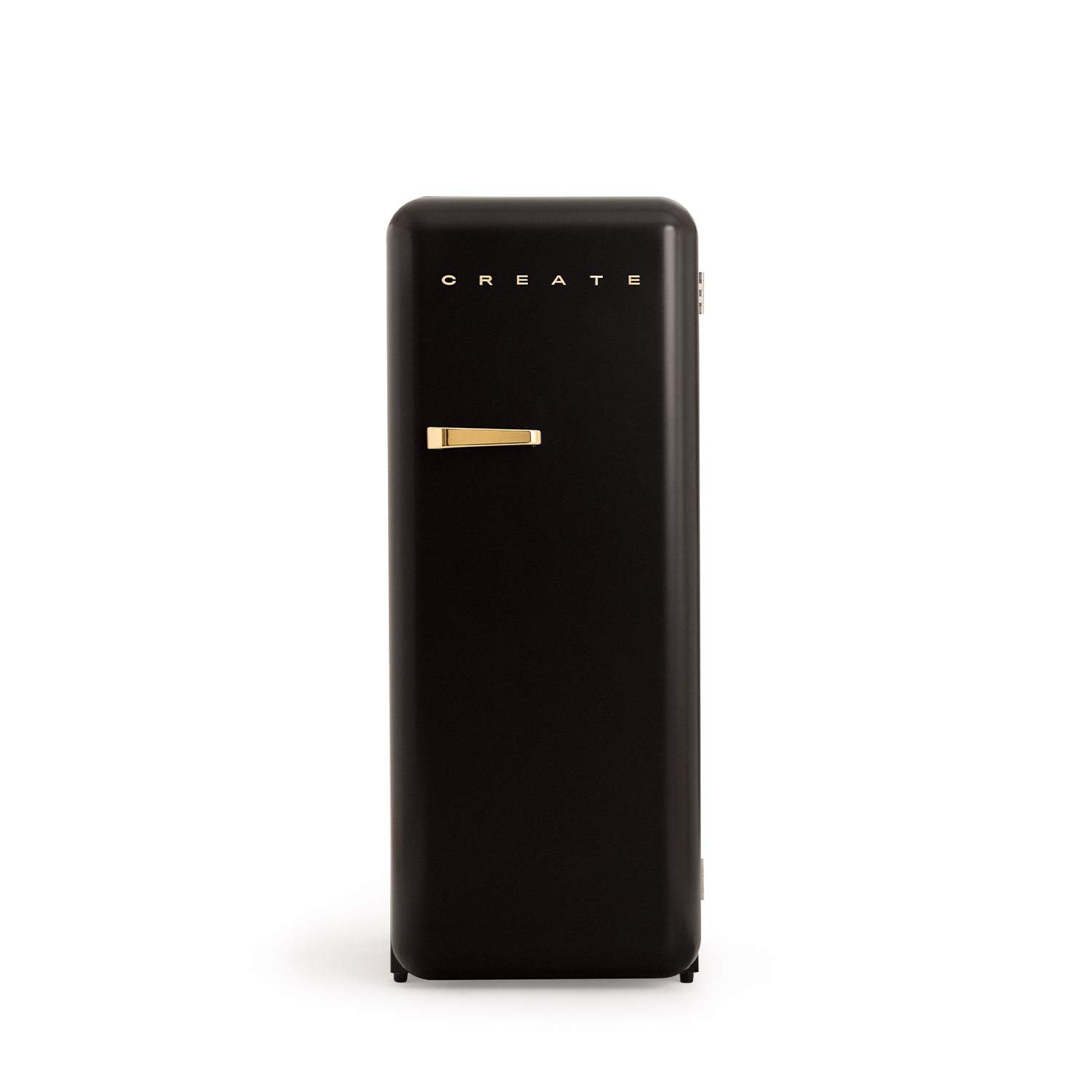 CREATE / RETRO FRIDGE 150 TERRACOTA/Frigorífico blanco roto maneta terracota con congelador 281L / 102W. bajo consumo. 150cm. 3 estantes. regulador temperatura. botellero. 60x60x150cm — view 48