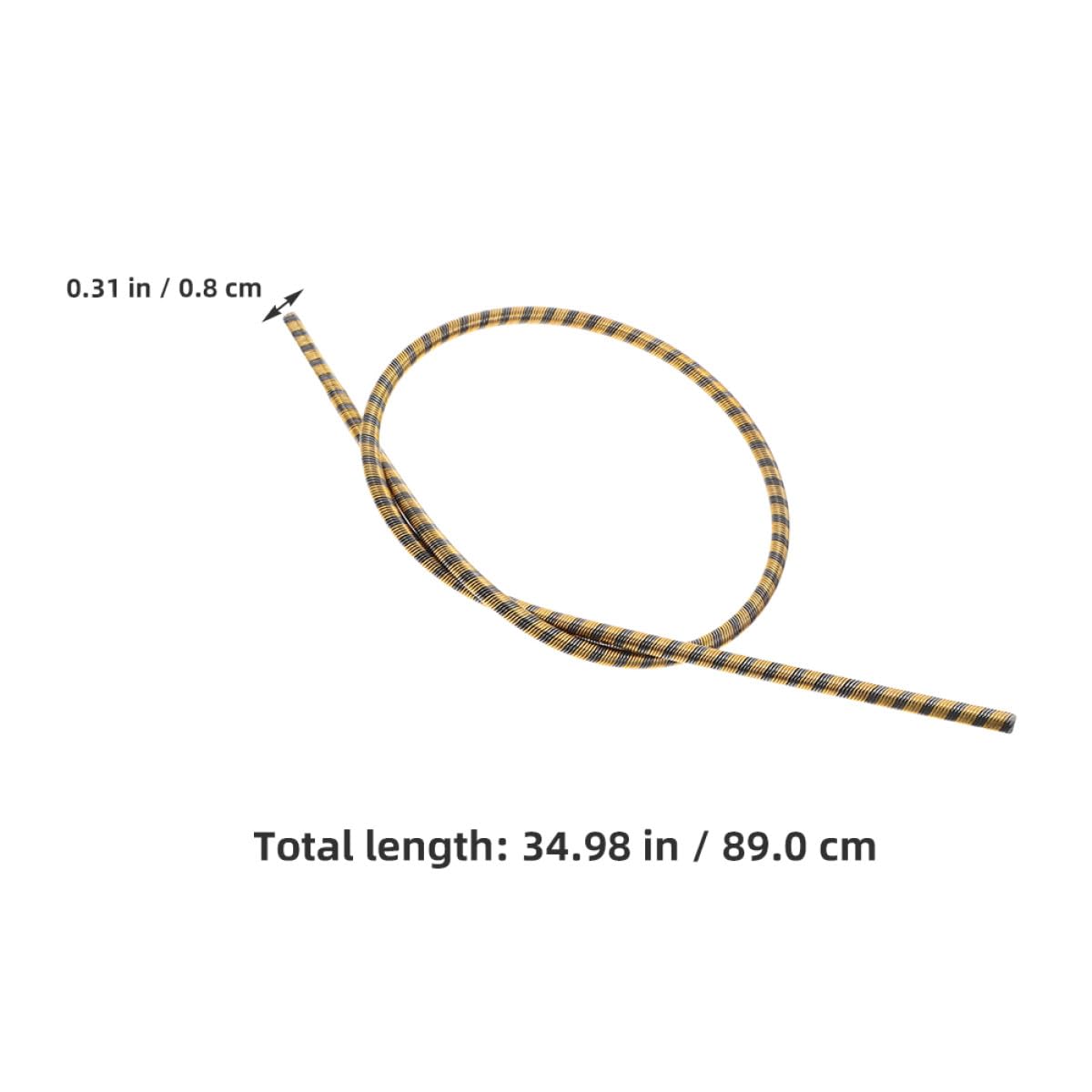 FENICAL 2pcs Arbre Flexible de Remplacement pour Tondeuse à Gazon en Fer 89cm Léger et Silencieux pour Taillage Zones de Jardin Difficiles D'accès