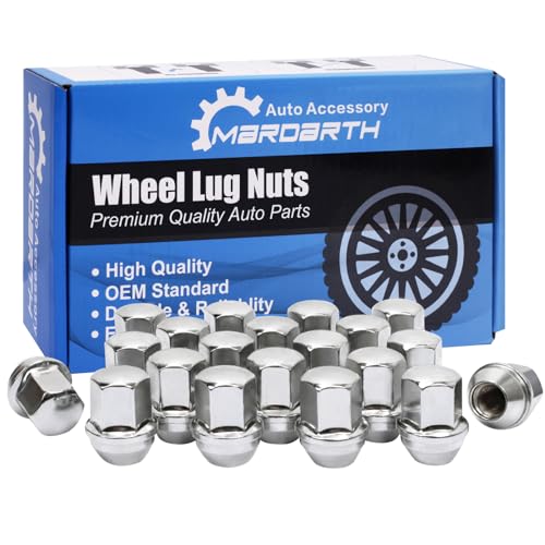 Tuercas cromadas 14x1.5 de 20 piezas para llantas OEM de Chevrolet Camaro y Corvette