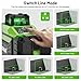 Huepar 4x360 Laser Level Self-leveling 4D Green Beam Cross Line 16 Lines Tiling Floor Laser Tool -2x360 Horizontal/Vertical Laser Lines -rechargeable Li-ion Battery & Integrated Magnetic Bracket 704CG