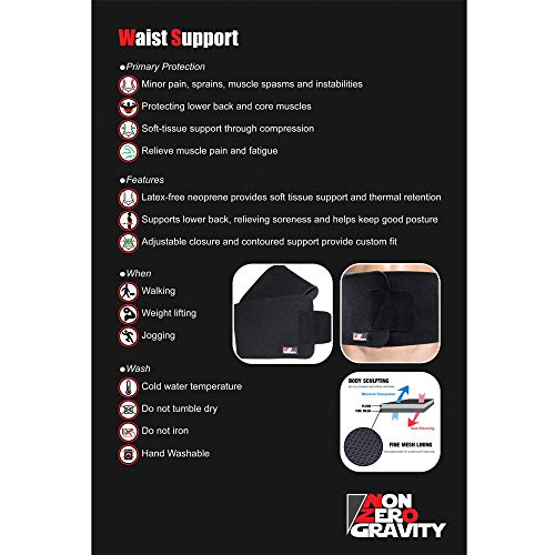 Faja Lumbar Ajustable de Neopreno Transpirable Talla Única miniatura 6